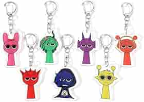 キャラクターアクリルキーホルダー7個セット 61s+n1Ij0OL._AC_SY200_QL15_.jpg